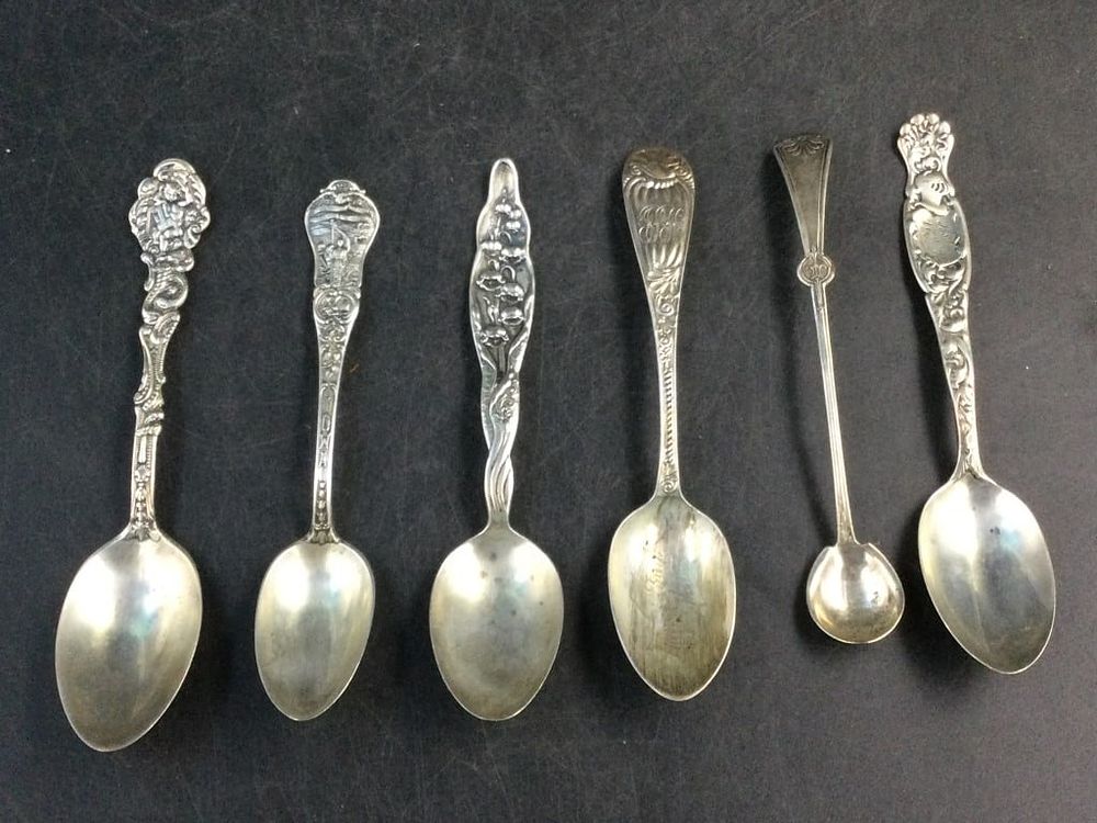 Lot 283: Sterling Spoons