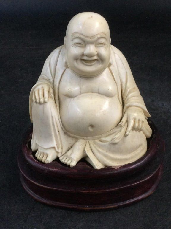 Lot 307: Carved Budha