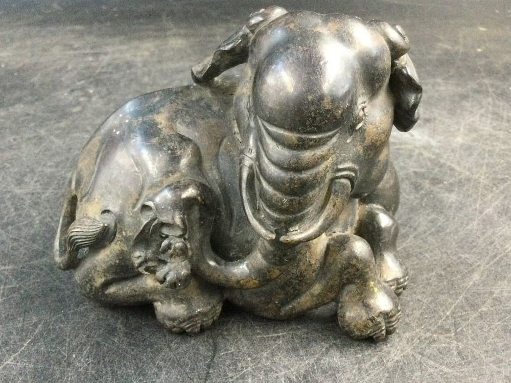 Lot 312: Bronze Asian Elephant
