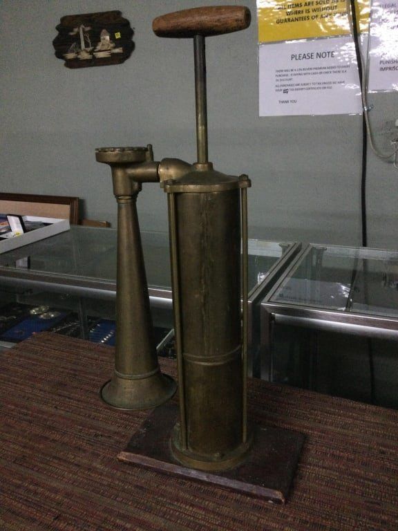 Lot 325: Vintage BrassTyfon Fog Horn