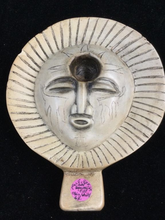 Lot 186: Native American Artifact "Face Effigy"