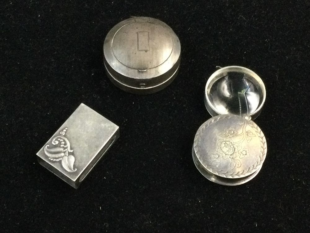 Lot 195: Sterling Items