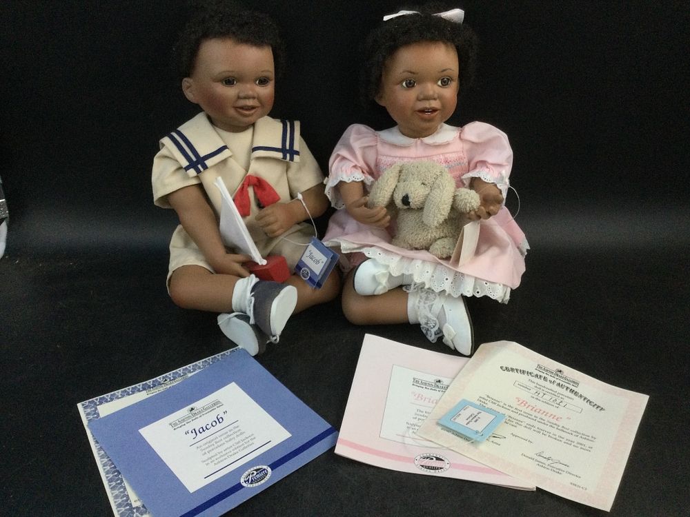 Lot 207: Ashton Drake Gallery Porcelain Dolls
