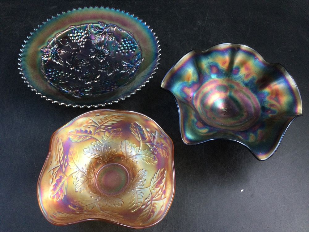 Lot 213: Carnival Glass