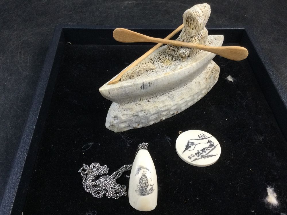 Lot 227: Carved Ivory and More