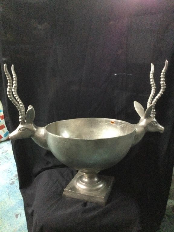Lot 293: Vintage Aluminum Mid Century Bowl