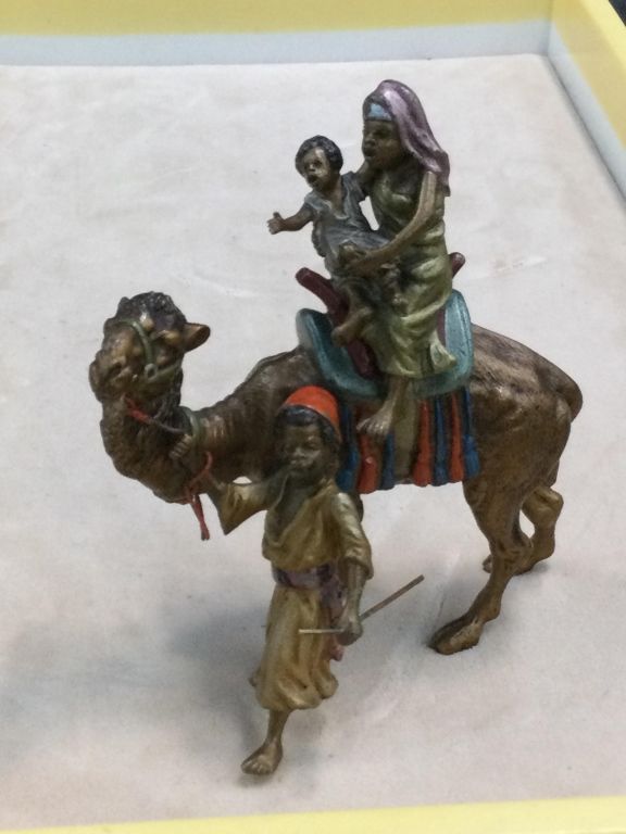 Lot 176: Antique Franz Bergman Cold Painted Bronze