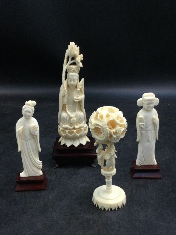 Lot 177: Carved Ivory