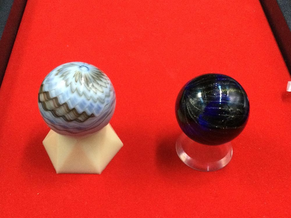 Lot 180: Hand Made Glass Art Marbles