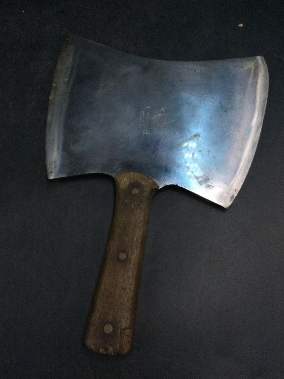 Lot 184: German Double Sided Cleaver
