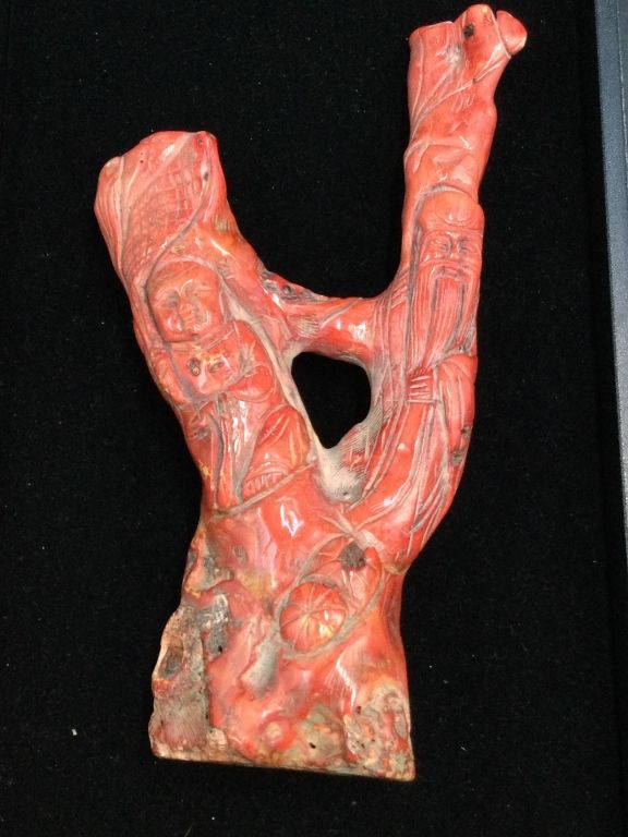 Lot 185: Carved Coral