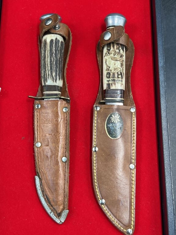 Lot 238: German Stag Knives