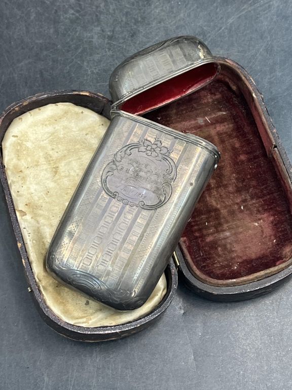 Lot 244: Early Sterling Cigar holder