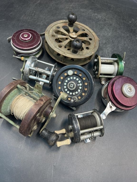 Lot 295: Antique Fishing Reels