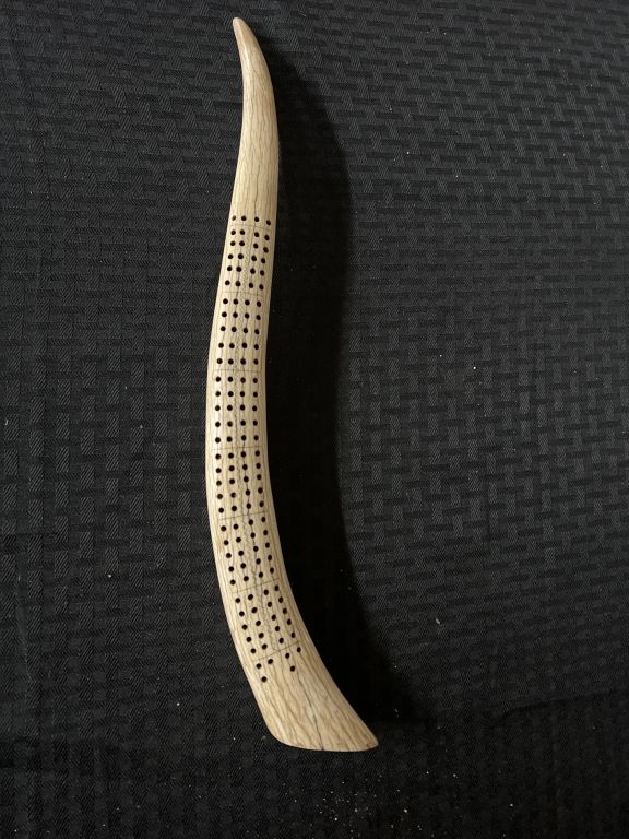 Lot 209: Stag Cribbage Board