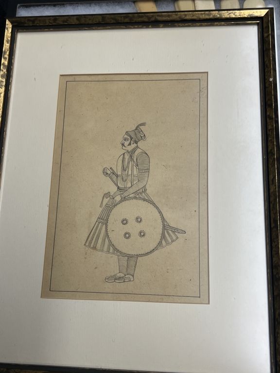 Lot 210: Drawing of Prince in Pen an Ink