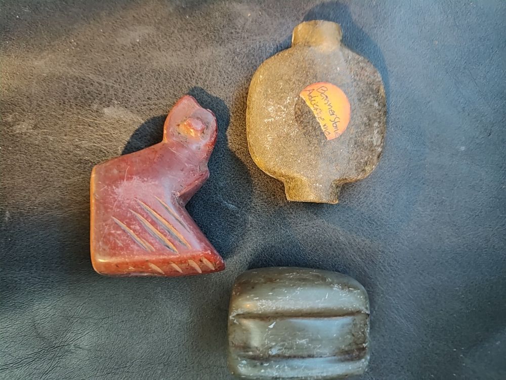 Lot 239: Bannerstone Artifacts