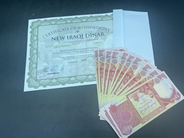 Lot 240: Iraq Dinar