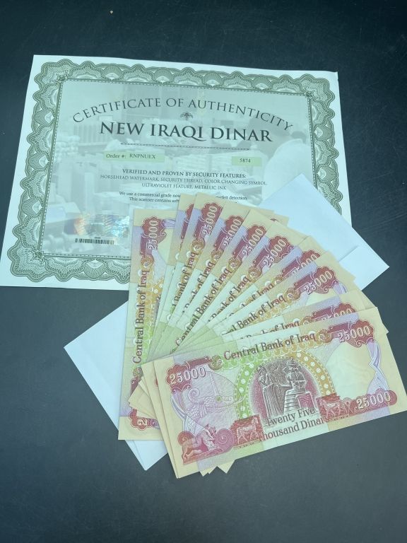 Lot 276: Iraq Dinar