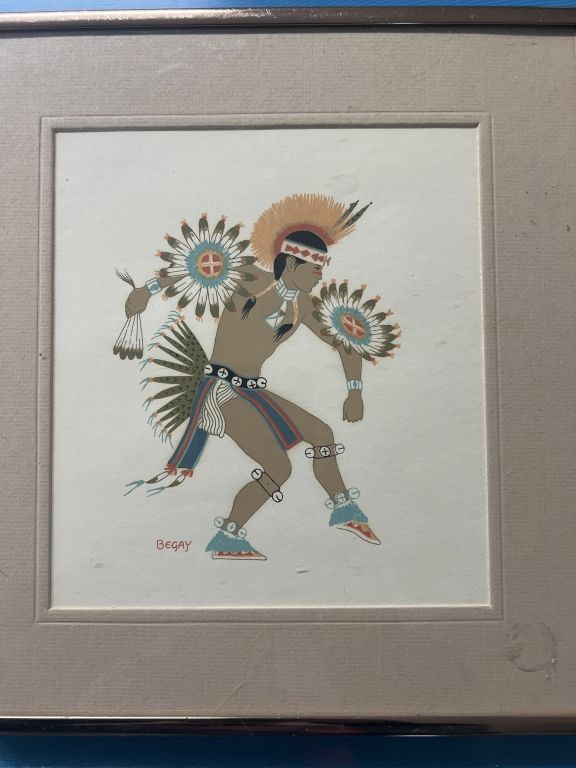 Lot 285: Begay Navajo War Dance