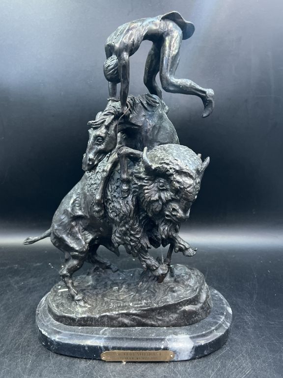 Lot 291: Buffalo Horse "Fredic Remington"
