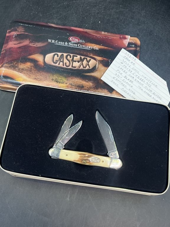 Lot 302: Case Knife in Case