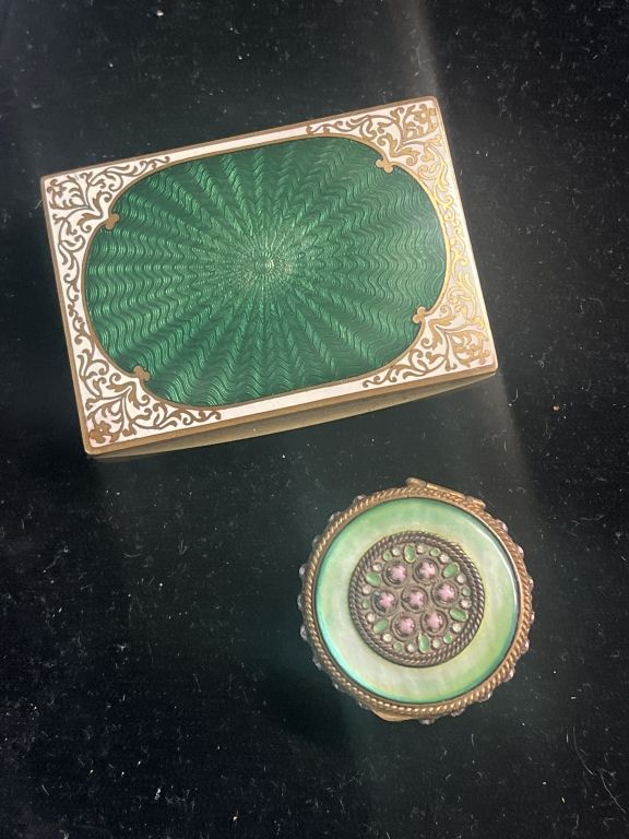 Lot 167: Vintage Victorian Boxes