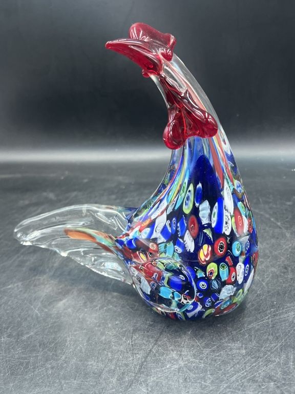 Lot 169: Vintage Murano Rooster