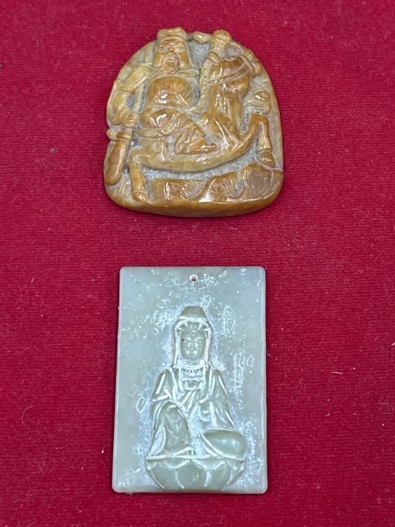 Lot 207: Jade Pendants