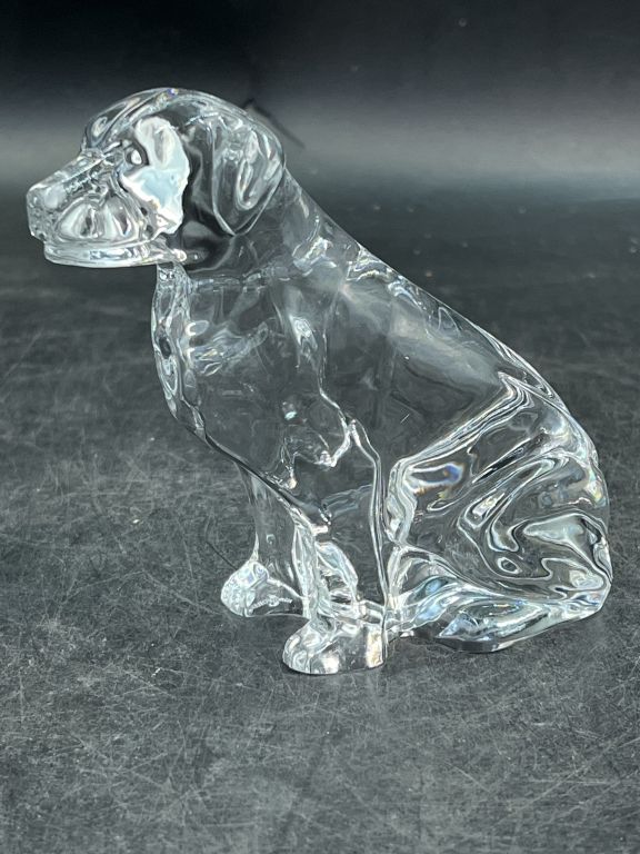 Lot 236: Waterford Dog