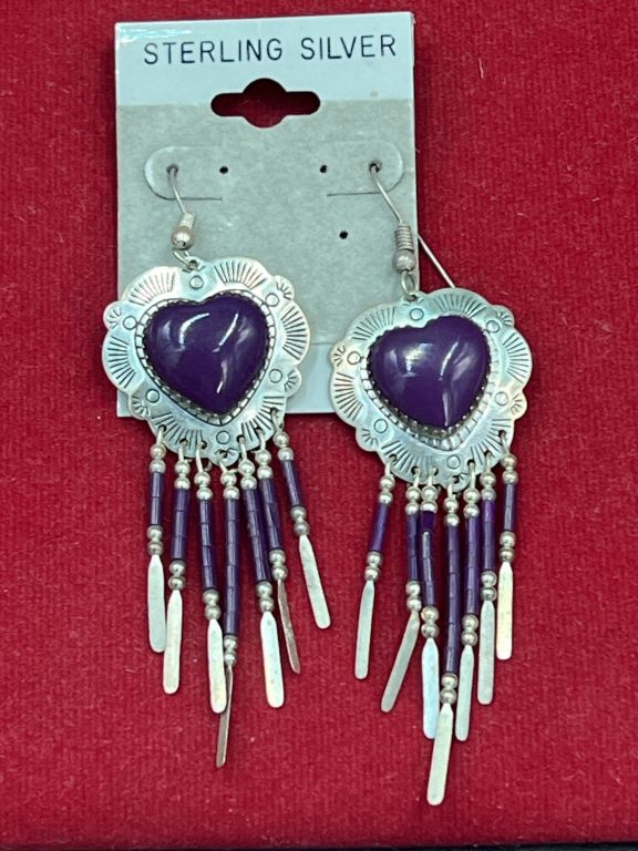 Lot 268: Vintage Signed TK Tony Kyasyousie Sugilite