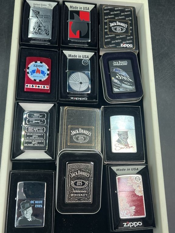 Lot 271: Zippo Lighters