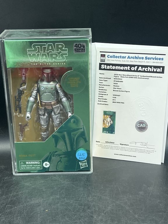 Lot 283: CAS 2020 Star Wars Black Series Boba Fett