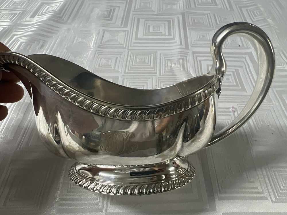 Lot 287: Tiffany and Co Gravy Boat