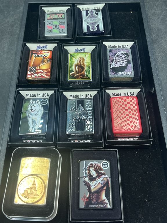 Lot 292: Zippo Lighters