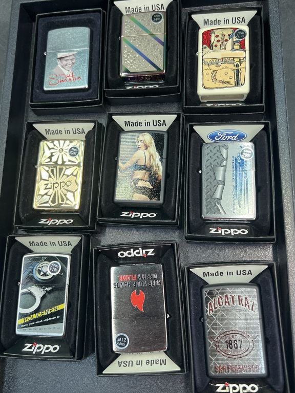 Lot 206: Zippo Lighters