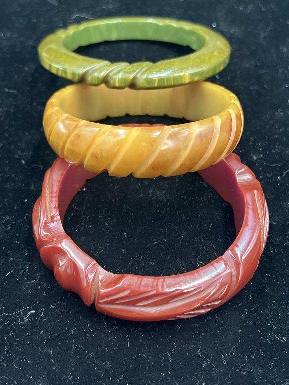 Lot 214: Bakelite Bracelets