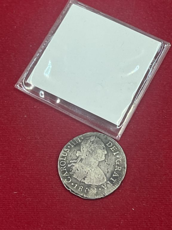 Lot 226: 1801 Spanish Colonial Coin King Charles IV