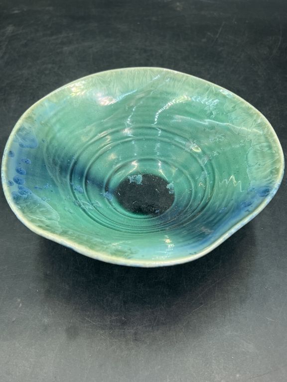 Lot 242: Vintage Studio Art Pottery Centerpiece