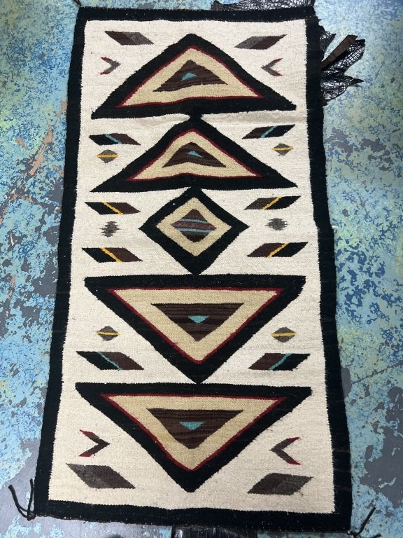 Lot 251: Vintage Navajo Rug