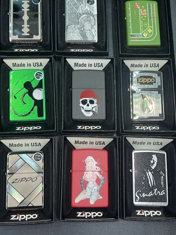 Lot 252: Zippo Lighters