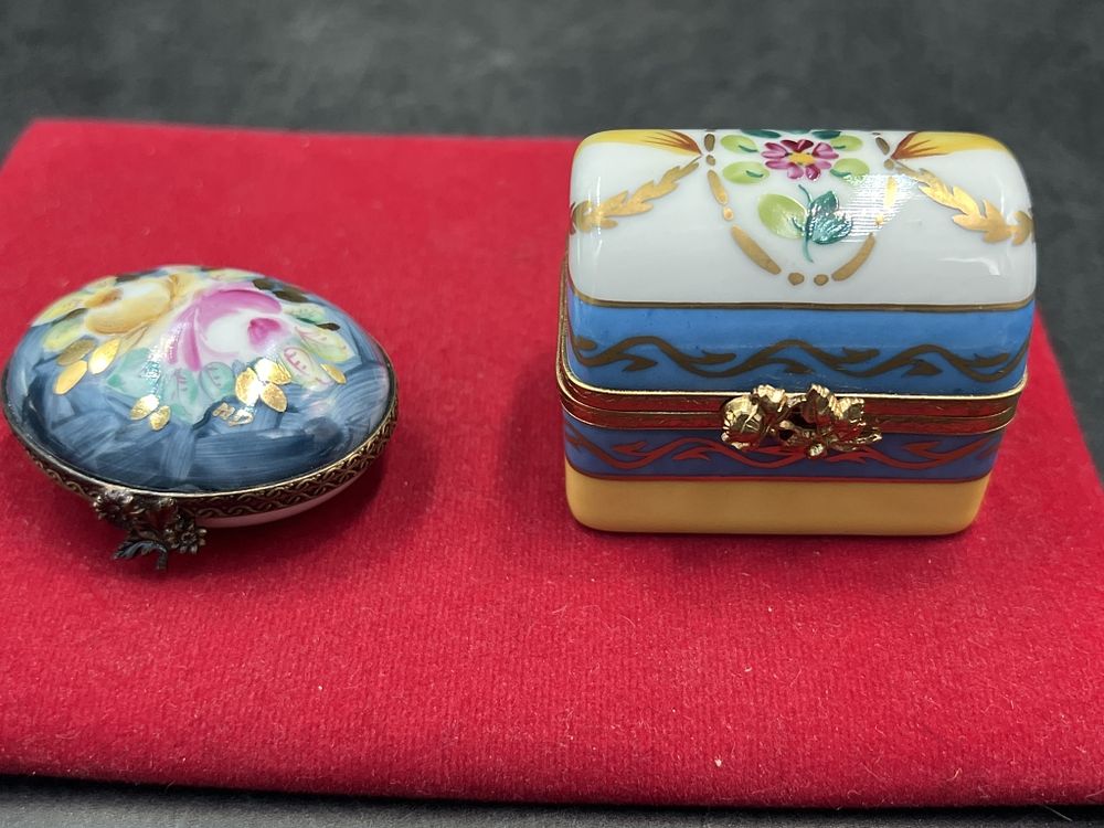 Lot 269: Limoge Boxes