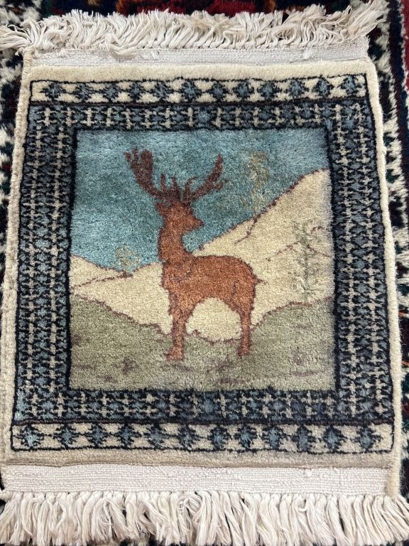 Lot 271: Vintage Turkish  Prayer Rug