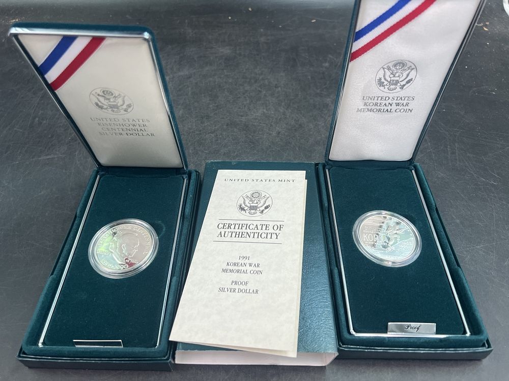 Lot 170: United State Silver Proof Coins
