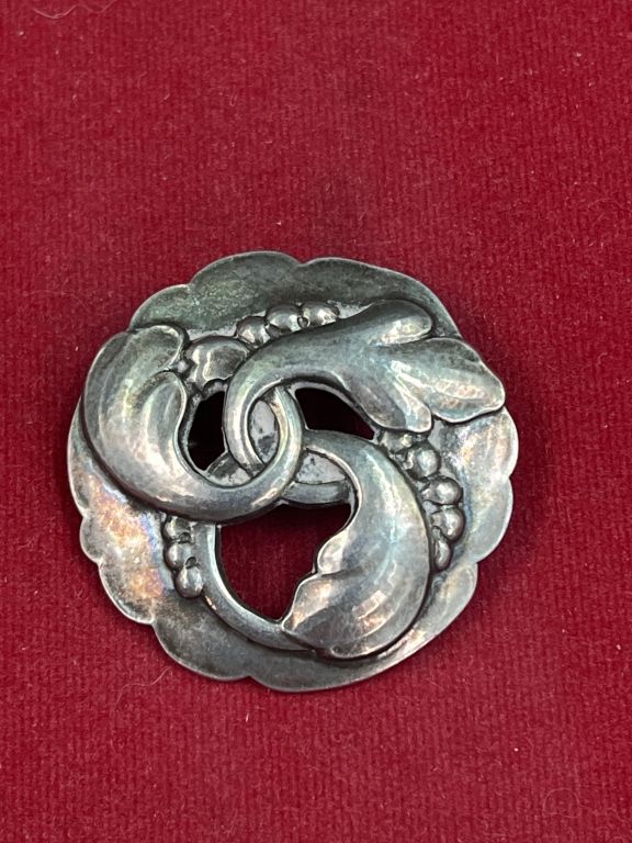 Lot 181: George Jensen Sterling Silver Brooch