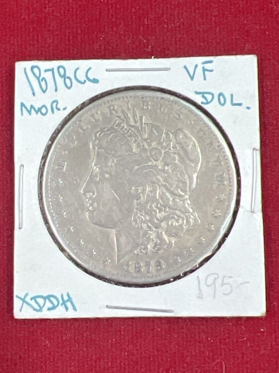 Lot 200: 1878 Carson City Morgan Dollar