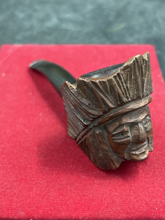 Lot 269: Vintage Hand Carved Italian Pipe Bowl