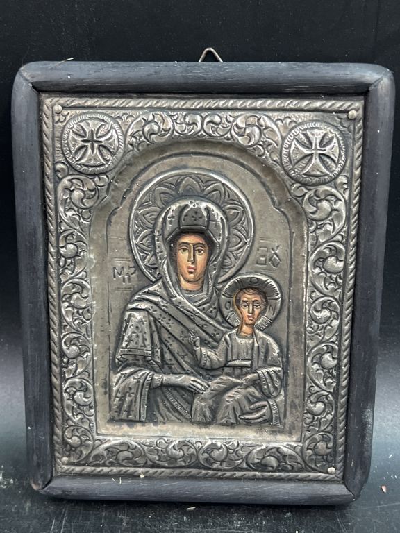 Lot 287: Vintage Greek Orthodox Icon