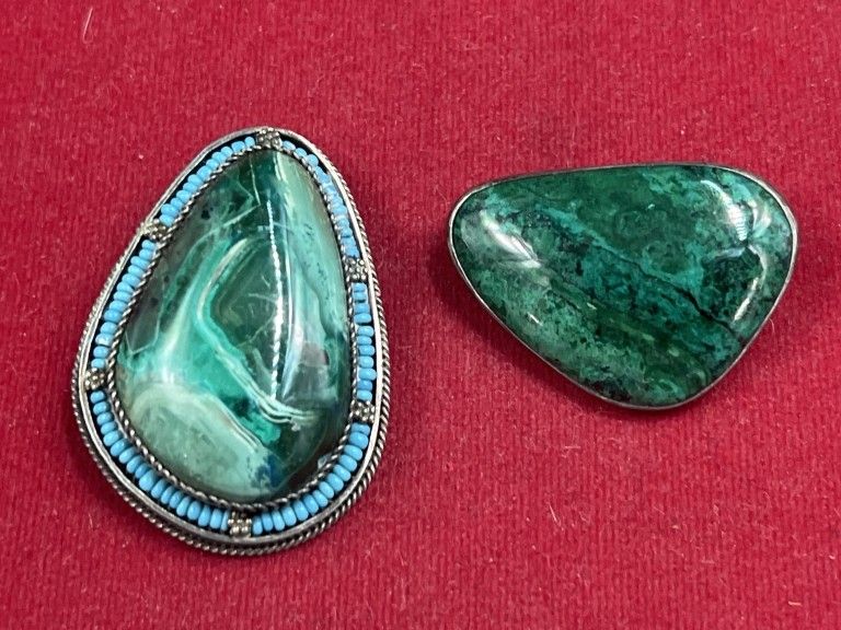 Lot 316: Vintage Sterling Pendant Brooch/Pin
