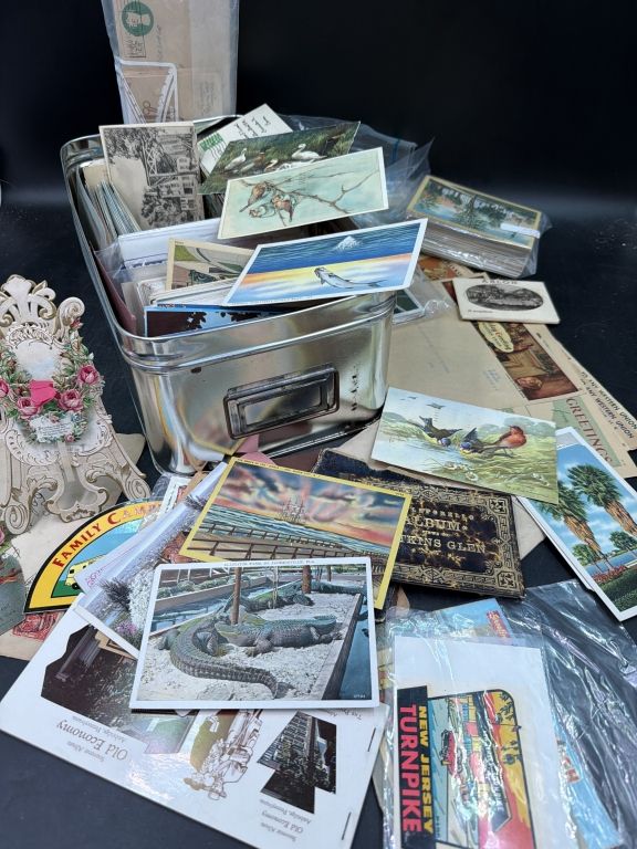 Lot 168: Vintage Postcards, Telegrams and More